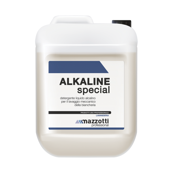 Alkaline Special è efficace per il lavaggio della biancheria professionale