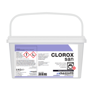 Clorox San è un prodotto sbiancante a base di cloro
